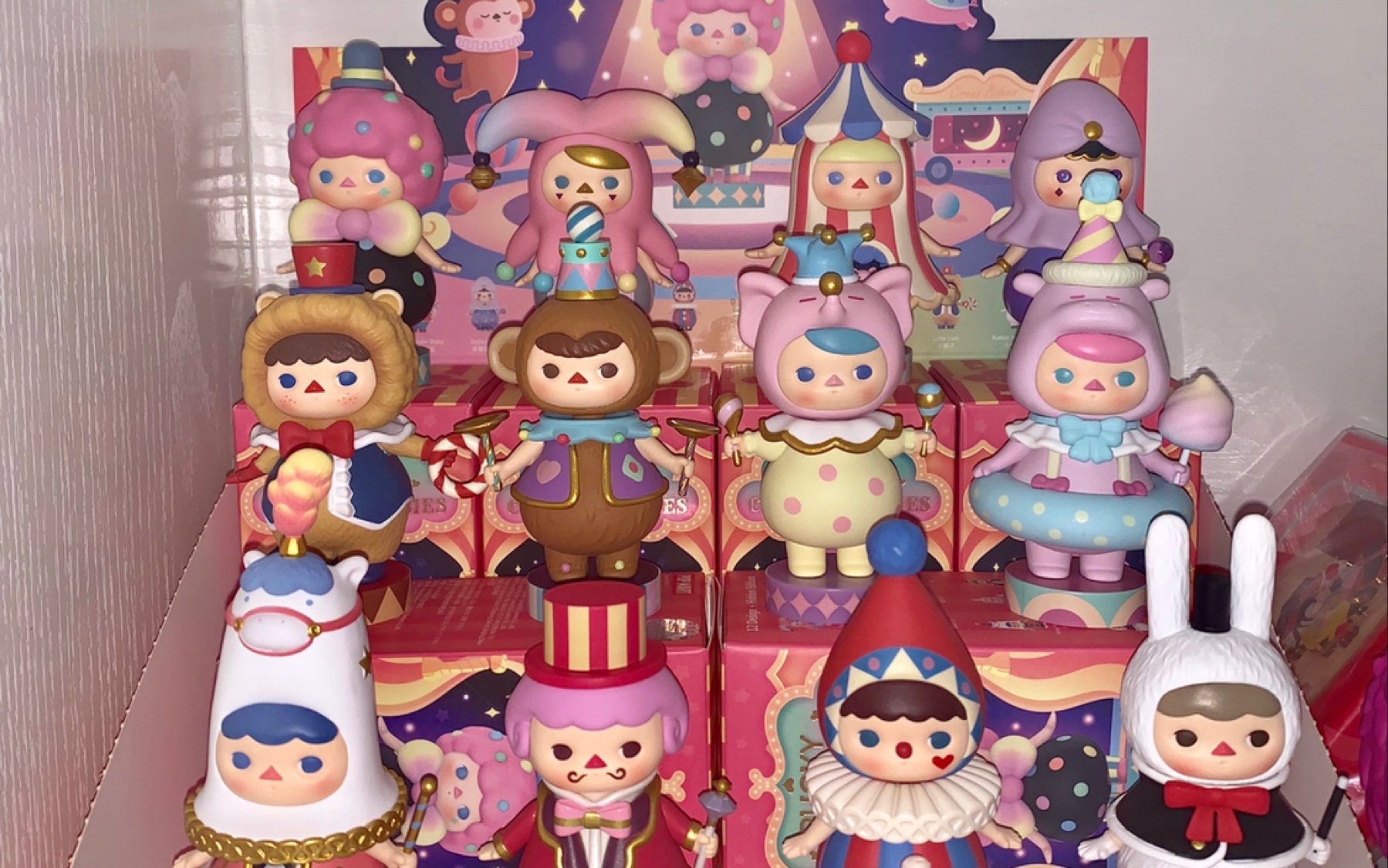 pop mart泡泡玛特 毕奇新品～毕奇马戏团!超超超级可爱!太喜欢了!