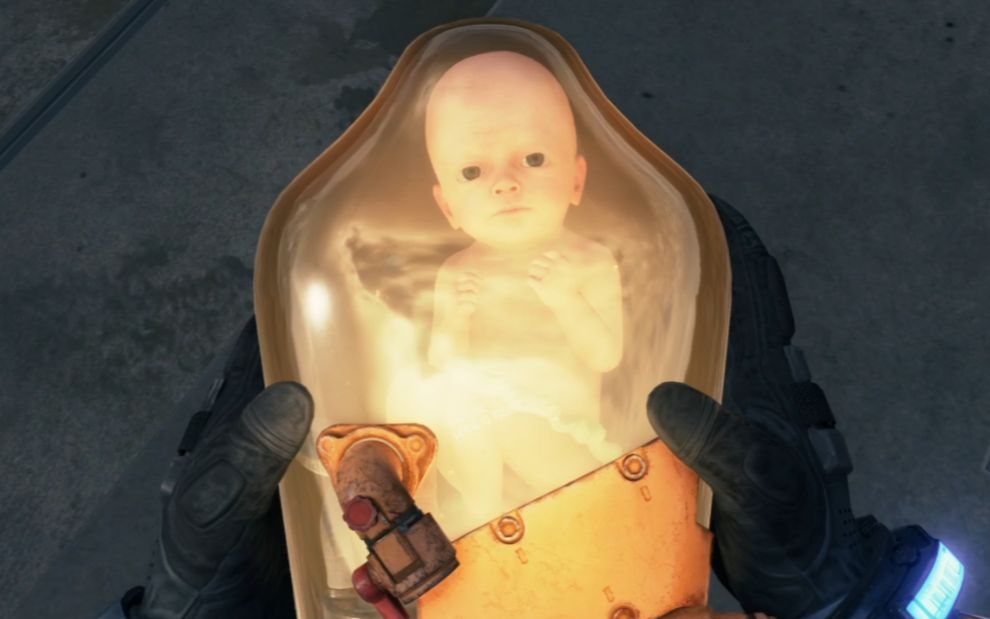 《死亡搁浅》bb真可爱我可以玩上一天