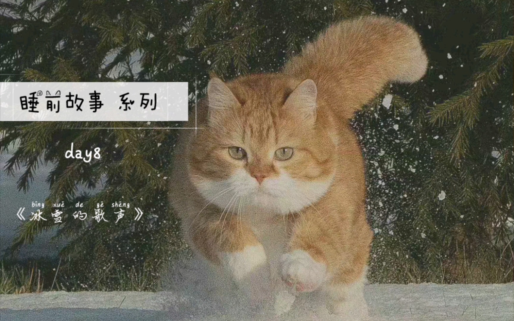 【睡前故事】下雪啦!听点儿下雪的故事吧哔哩哔哩bilibili