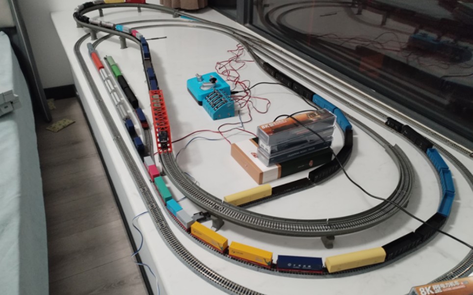 n比例火车模型小运转