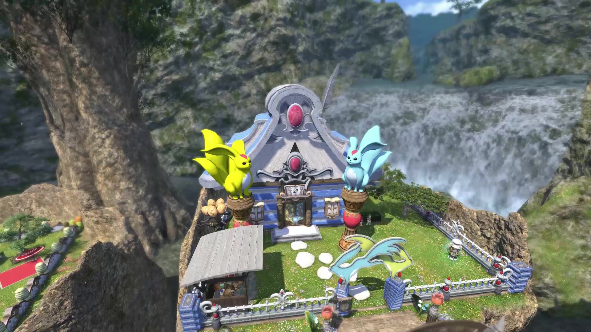 [ff14]小型宝石兽房屋外观建造