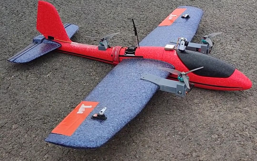 全网第四架,垂起固定翼手抛机