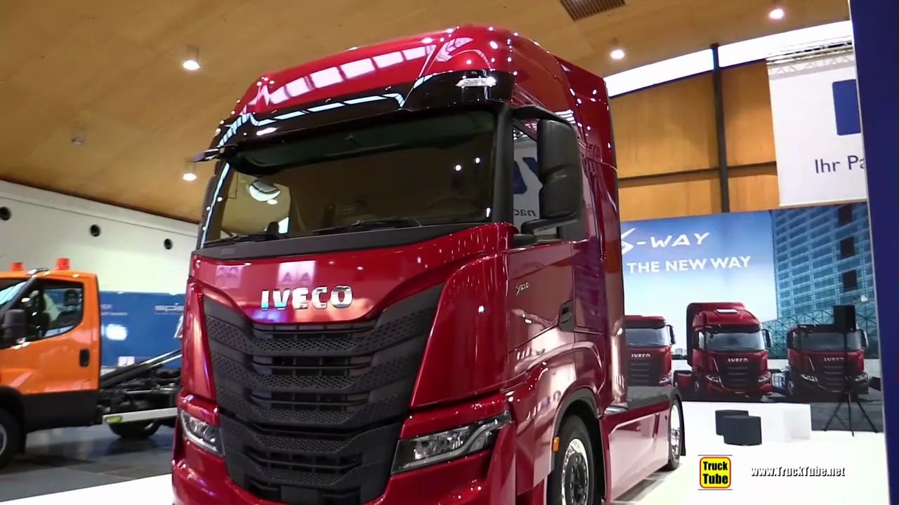 (转载youtube)2020款依维柯 s-way系列510卡车