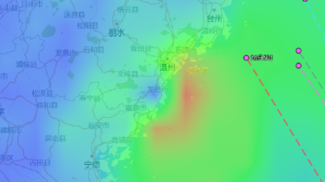 台风“格美”预计将登陆龙港,靠近福鼎,温州市区!十八年前台风桑美的震撼场景将再现?哔哩哔哩bilibili