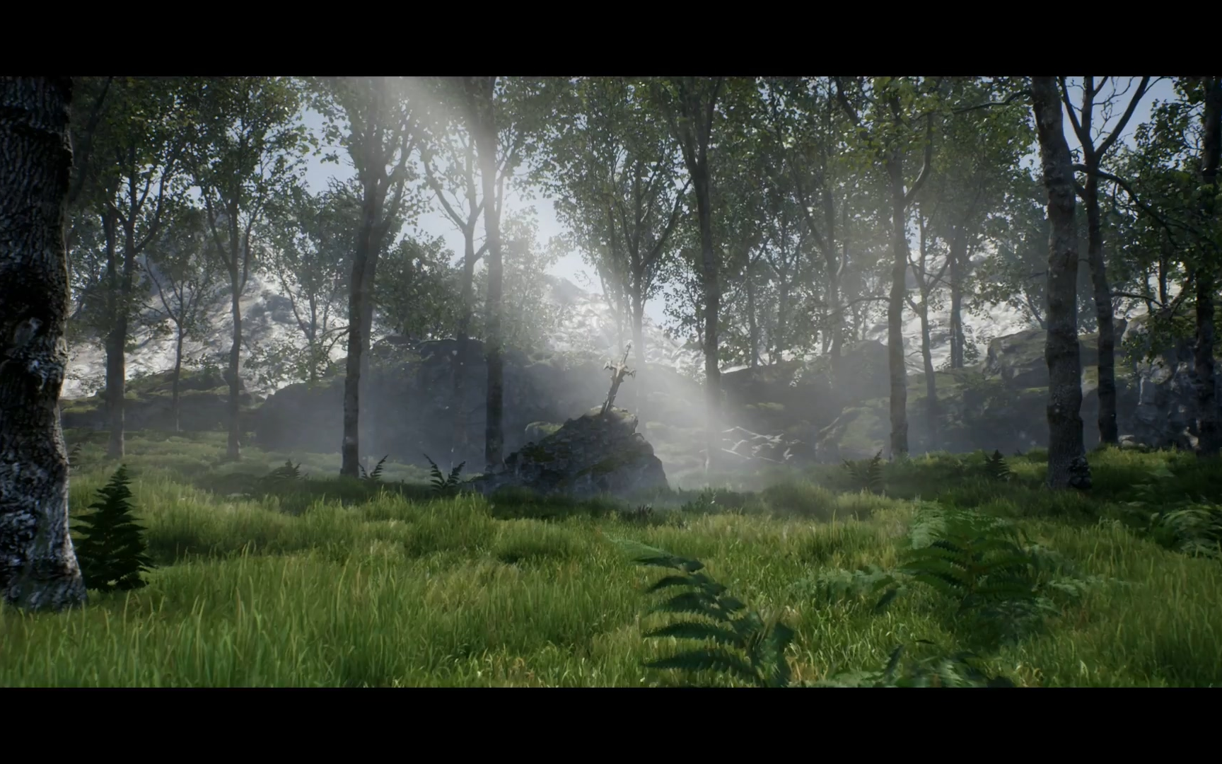 ue4地編教程 場景搭建速攻 石中劍 the sword in the stone