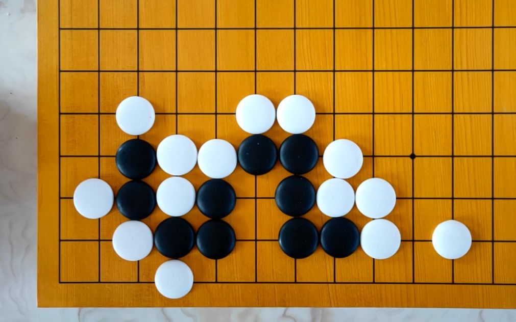 围棋死活题黑先净活通过计算来试应手哔哩哔哩bilibili