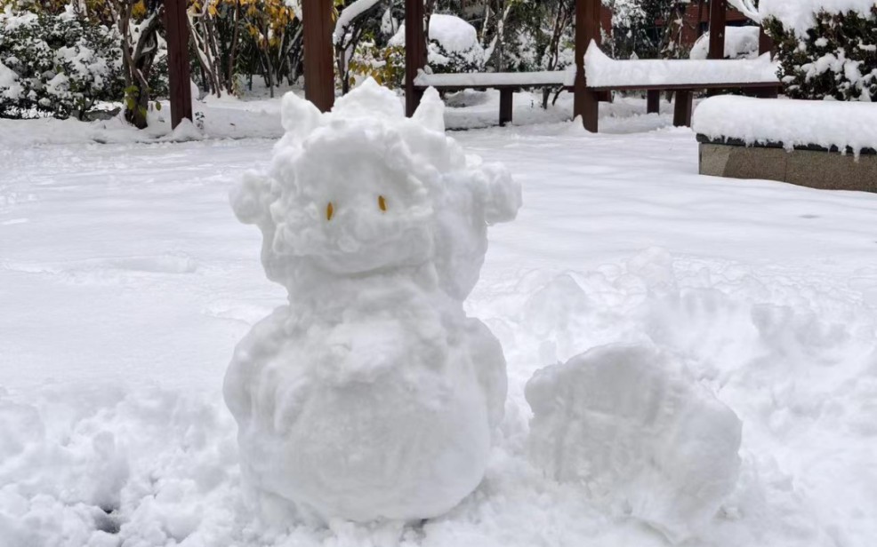 堆雪人大赛呜呼