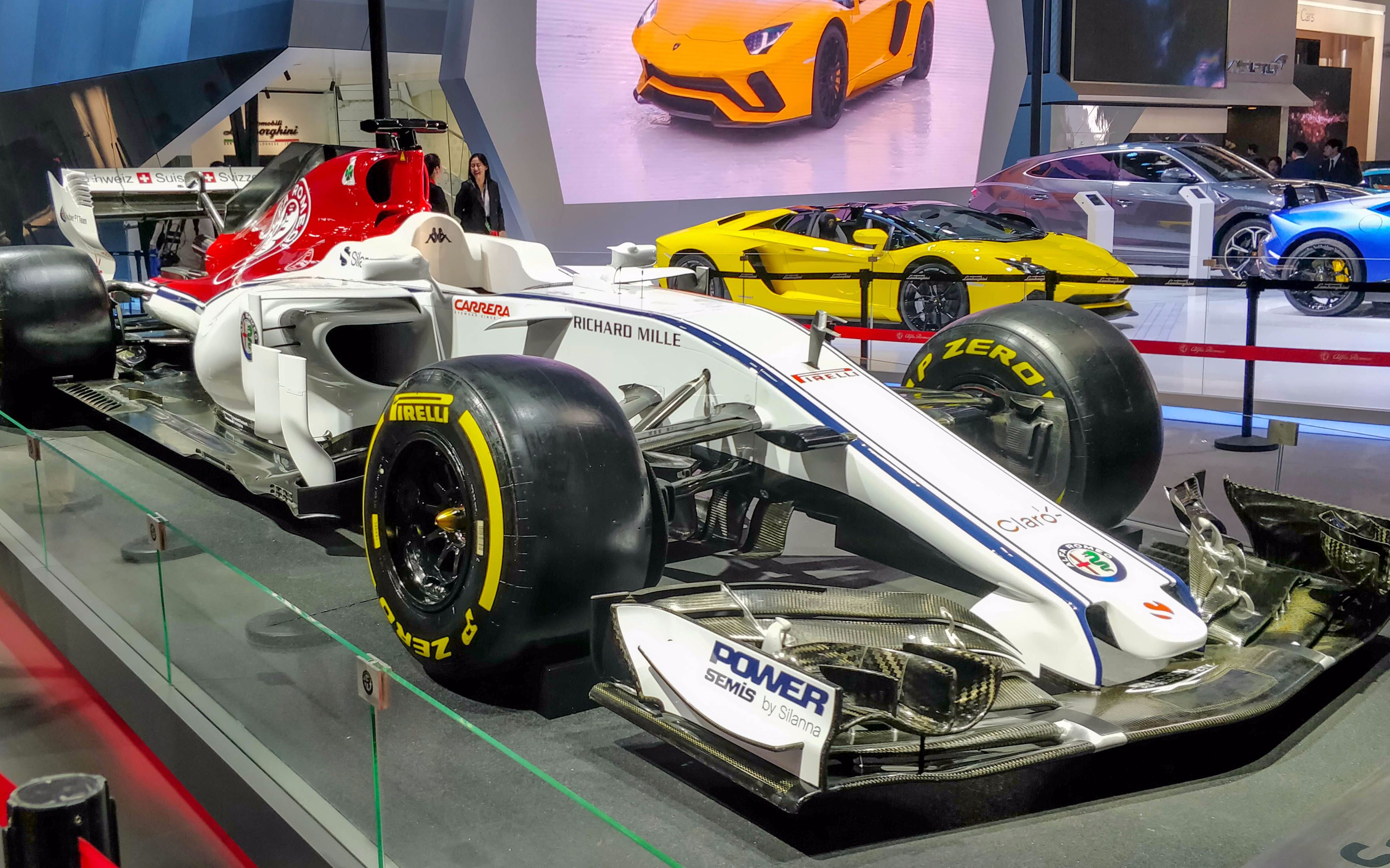 【2018北京车展】 空气动力套件覆盖全车 解析阿尔法·罗密欧 f1赛车
