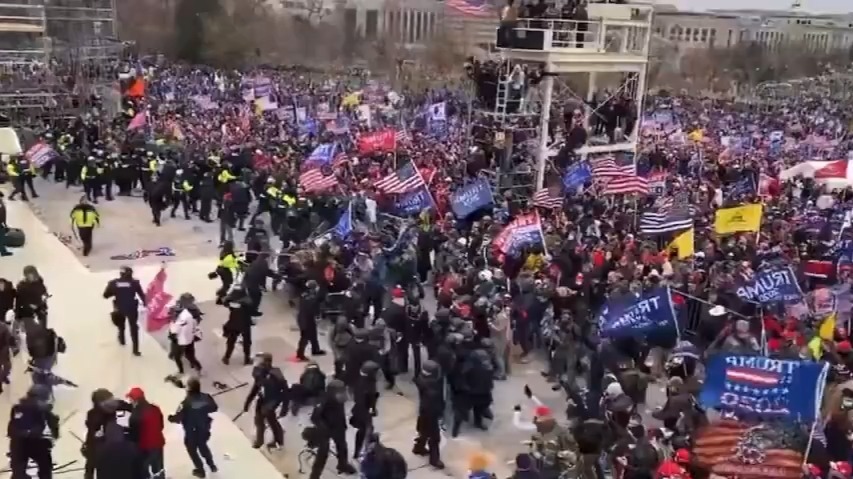 6日发生在美国华盛顿特区国会大厦的"1·6国会事件"