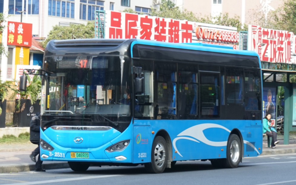 【柳州公交pov·迎新年坐新车】柳州恒达巴士 17路上下行全程[雀儿山