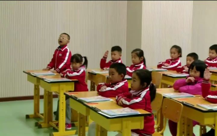 [图]【有完整视频】北京版小学数学一年级上册《5以内的加法》优质课公开课视频，北京市