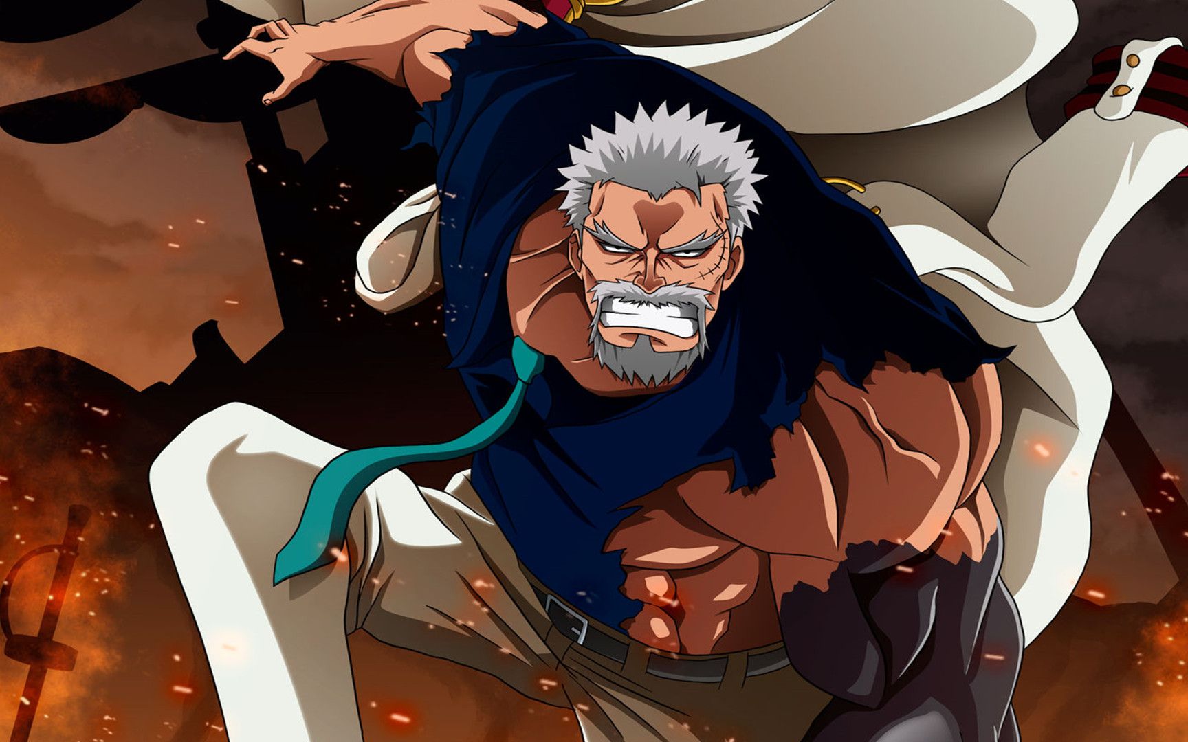 海贼王:觉醒了霸王色才是强者?那没霸王色的卡普是否没那么强?