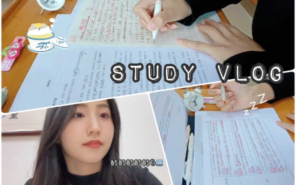 Study Vlog|考公日常|⏰h高效学习|花会沿路盛开,你以后的路也是哔哩哔哩bilibili