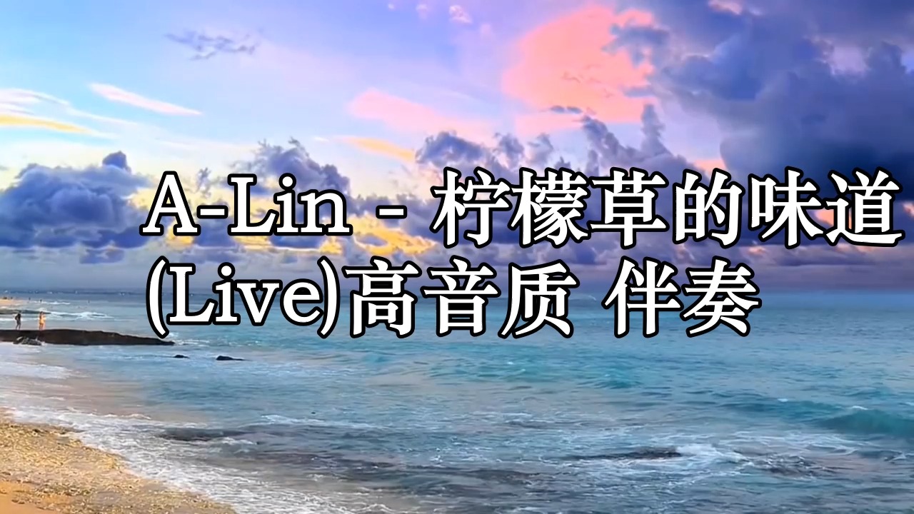 a-lin - 柠檬草的味道 (live)高音质 伴奏