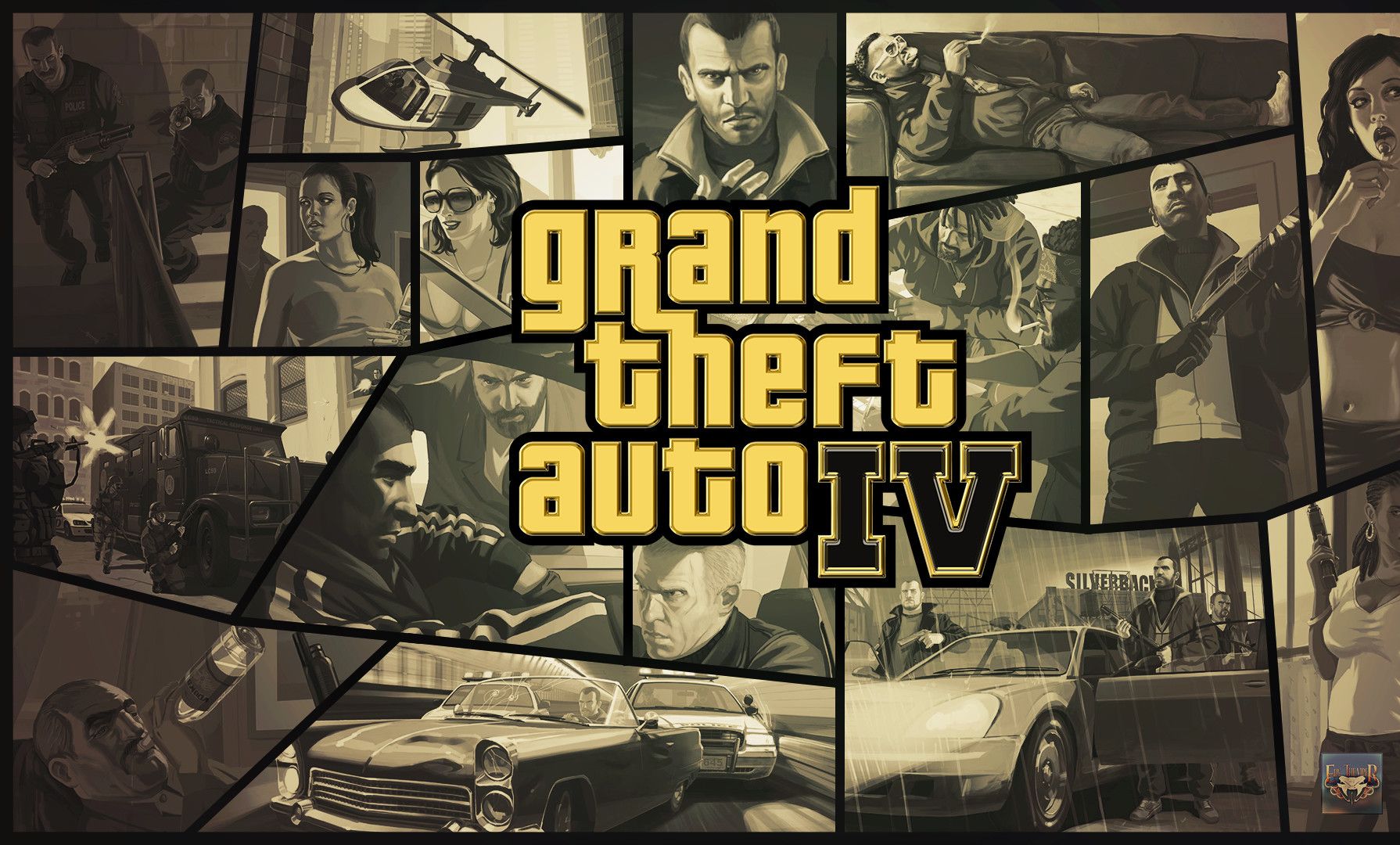 【核子炮】侠盗猎车手4无解说流程03------物极必反