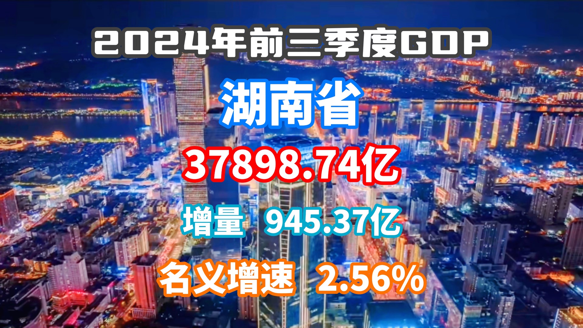 【GDP速报】2024前三季度湖南省GDP出炉哔哩哔哩bilibili