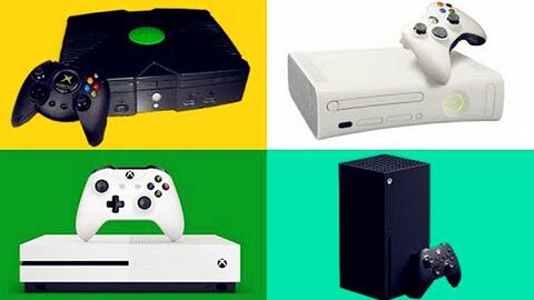Evolution of Xbox Consoles 2001-2020 