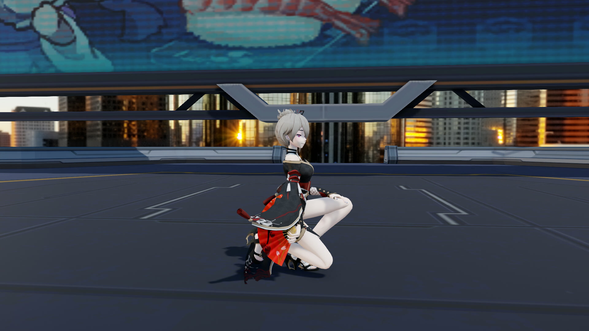 【崩坏3mmd/丽塔绯夜花】丽塔居然在!_哔哩哔哩_bilibili