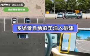 Download Video: 《问界 理想 小鹏 》功力大比拼！多种场景自动泊出泊入，考验车子是否聪明？