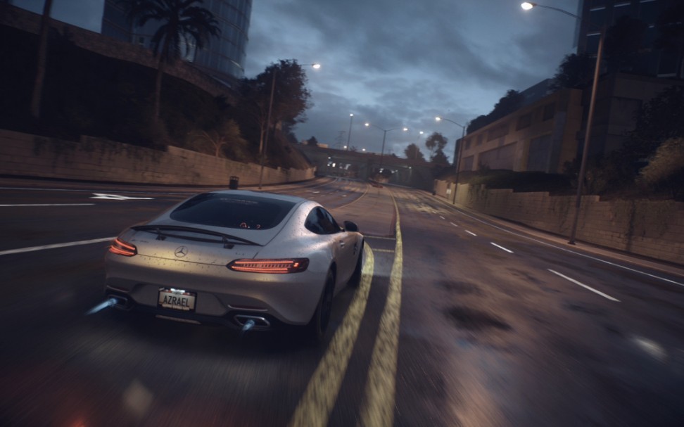 「极品飞车19」奔驰amg gt 大v8的力大飞砖之术『疯子还是风神』附调