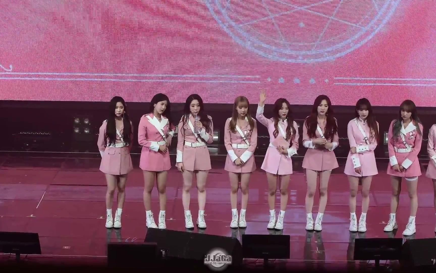 180325宇宙少女wjsnujung1期创团式fancam