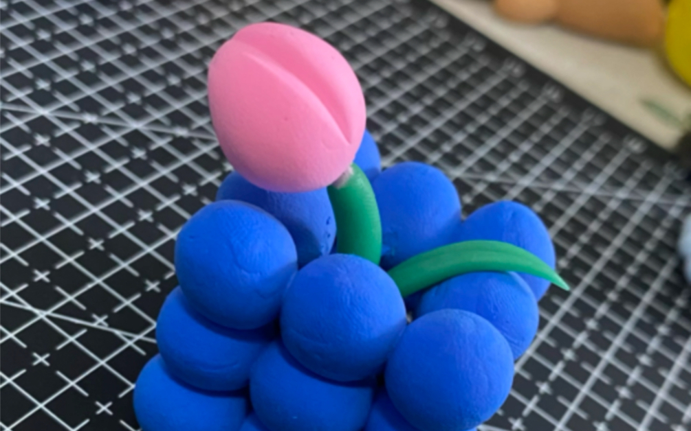 超简单!粘土小花装饰～快做起来吧!