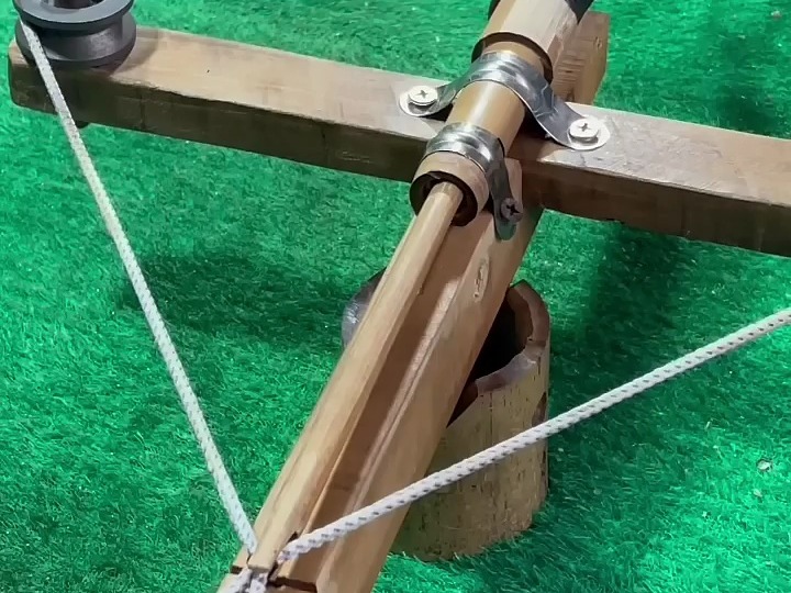 独特的竹弩#工艺#diy#新设计