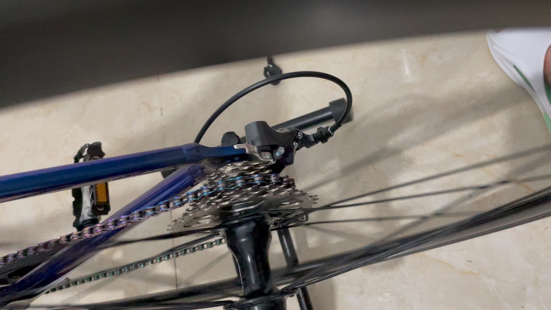 求助!公路车后轮异响