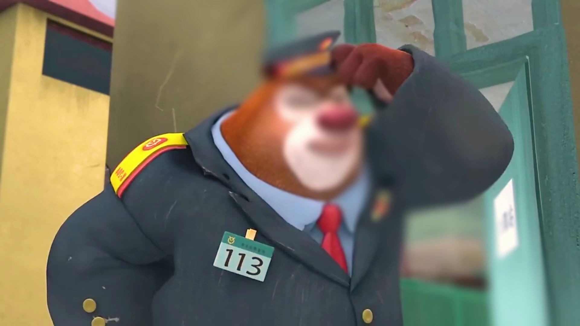 熊出没中光头强最怕的列车员,想熊大一样壮的已经很少了,真强壮_哔哩