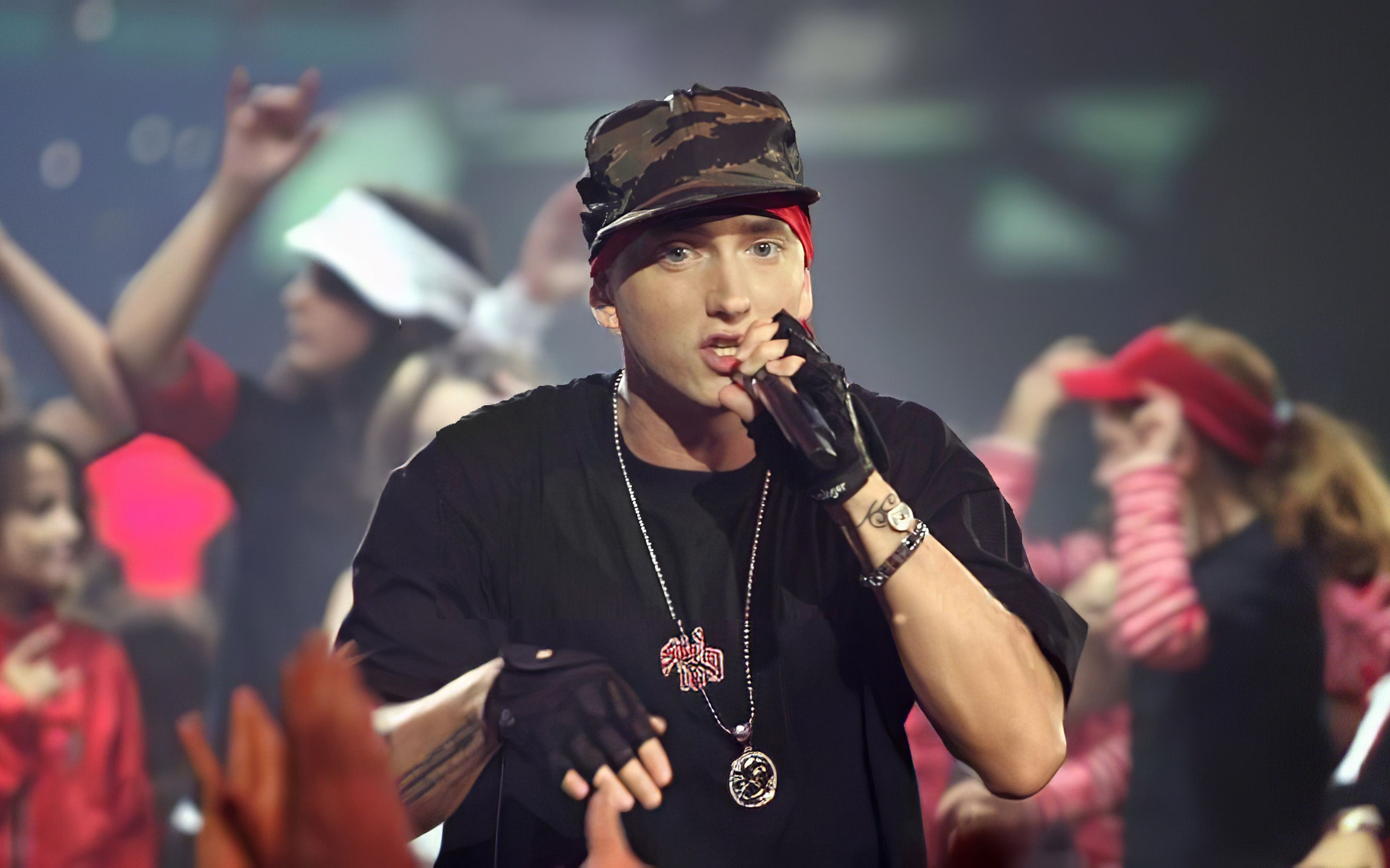 【eminem】2004年mtv 《like toy soldiers》 《 just lose it》現場