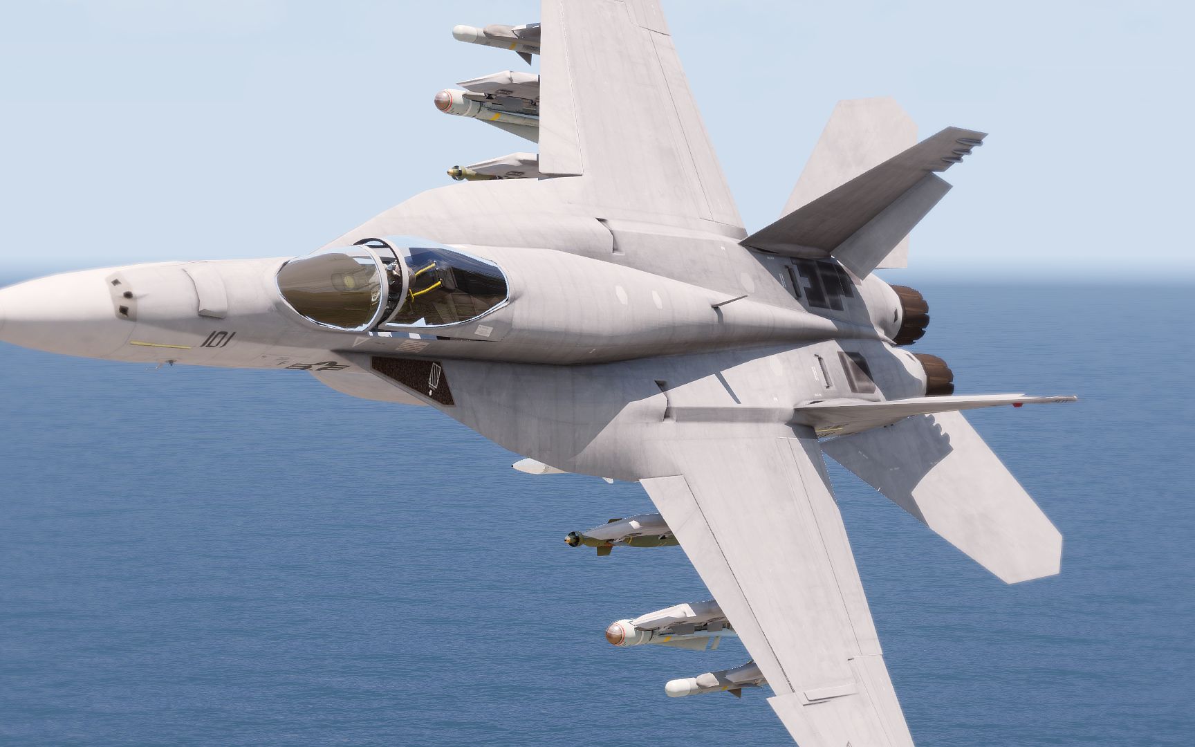 3分钟教会你,美军f18航母舰载机冷启动并弹射起飞:游戏模拟_哔哩哔哩