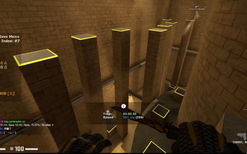 csgo一个kz新手的社区连跳下午