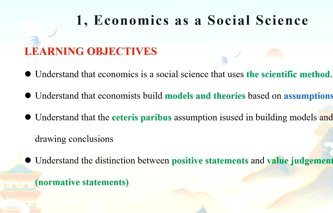 Economic as a Social Science 1哔哩哔哩bilibili