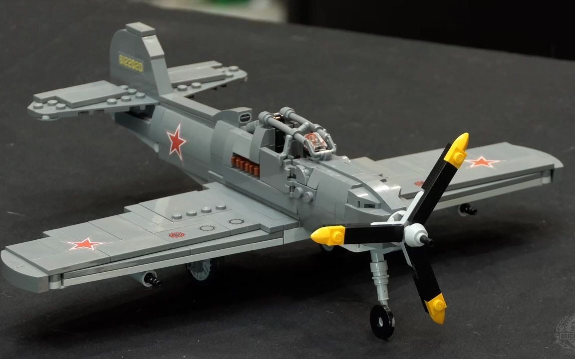 【brickmania tv】p-39 airacobra64 – wwii all