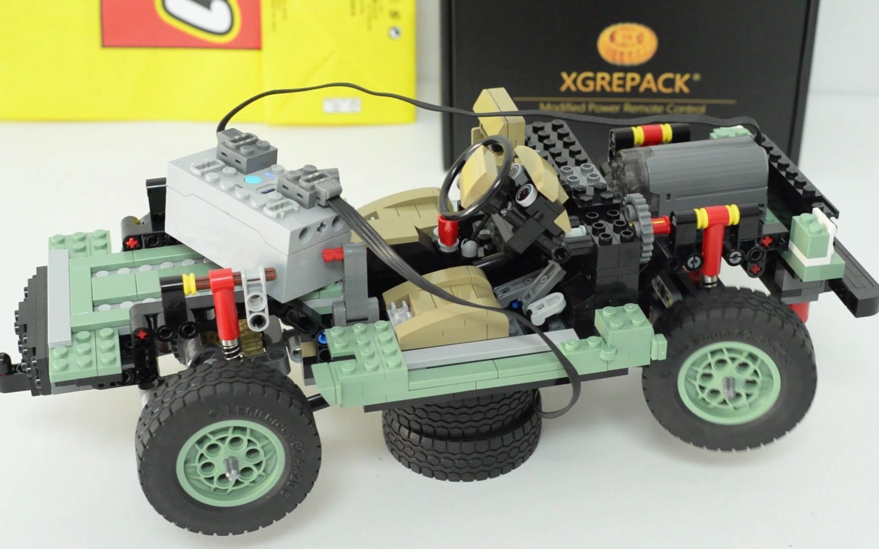 乐高10317 路虎 原创moc 动力改装测试视频