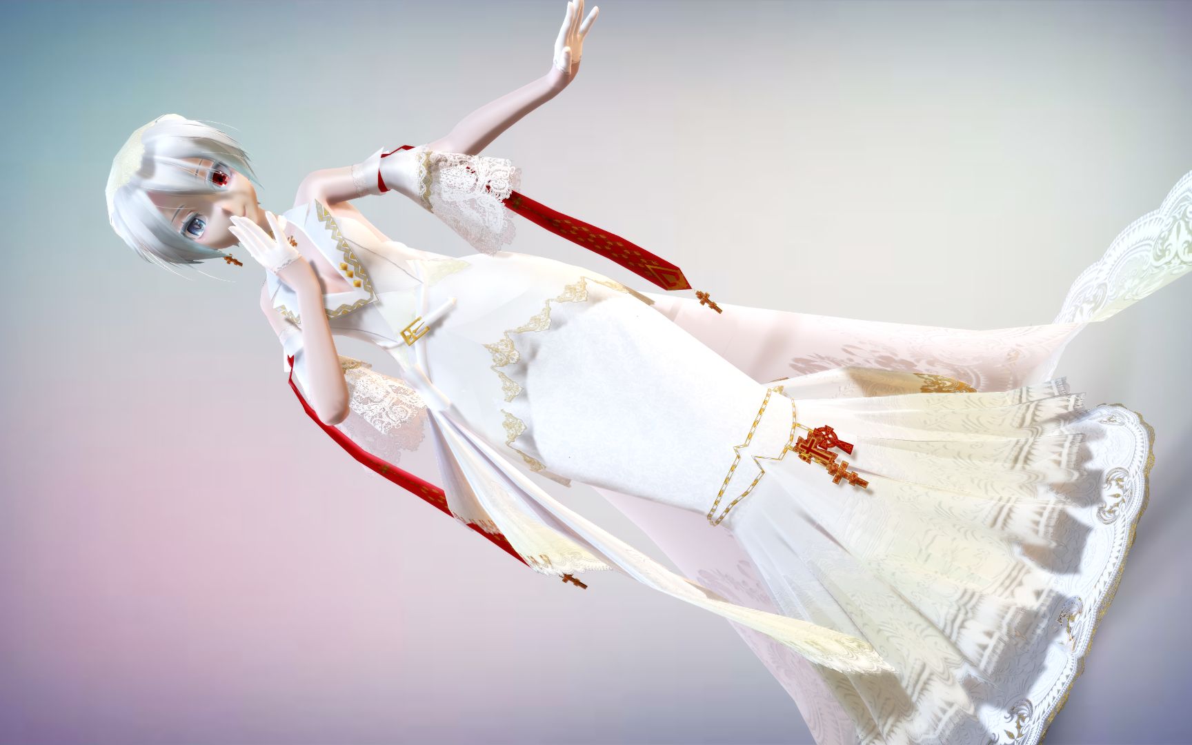 七夕mmd桃源恋歌言和婚纱104期