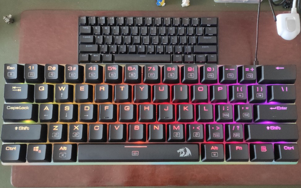 活动作品红龙超大键盘开箱试玩