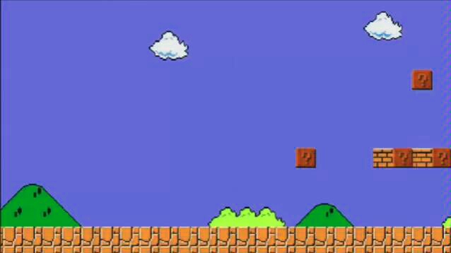 鬼畜版马里奥争抢过关比赛看谁先过关的