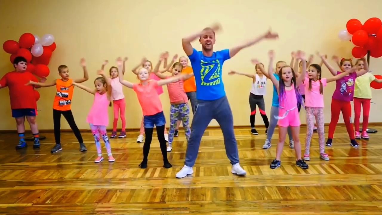 英语 课前热身 zumba kids儿童尊巴舞