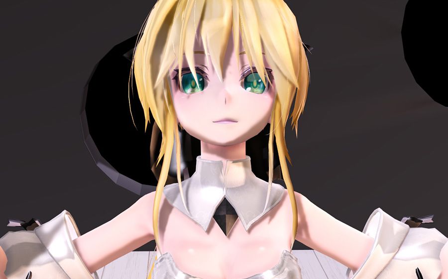 [图]MMD TDA Saber Lily Burning