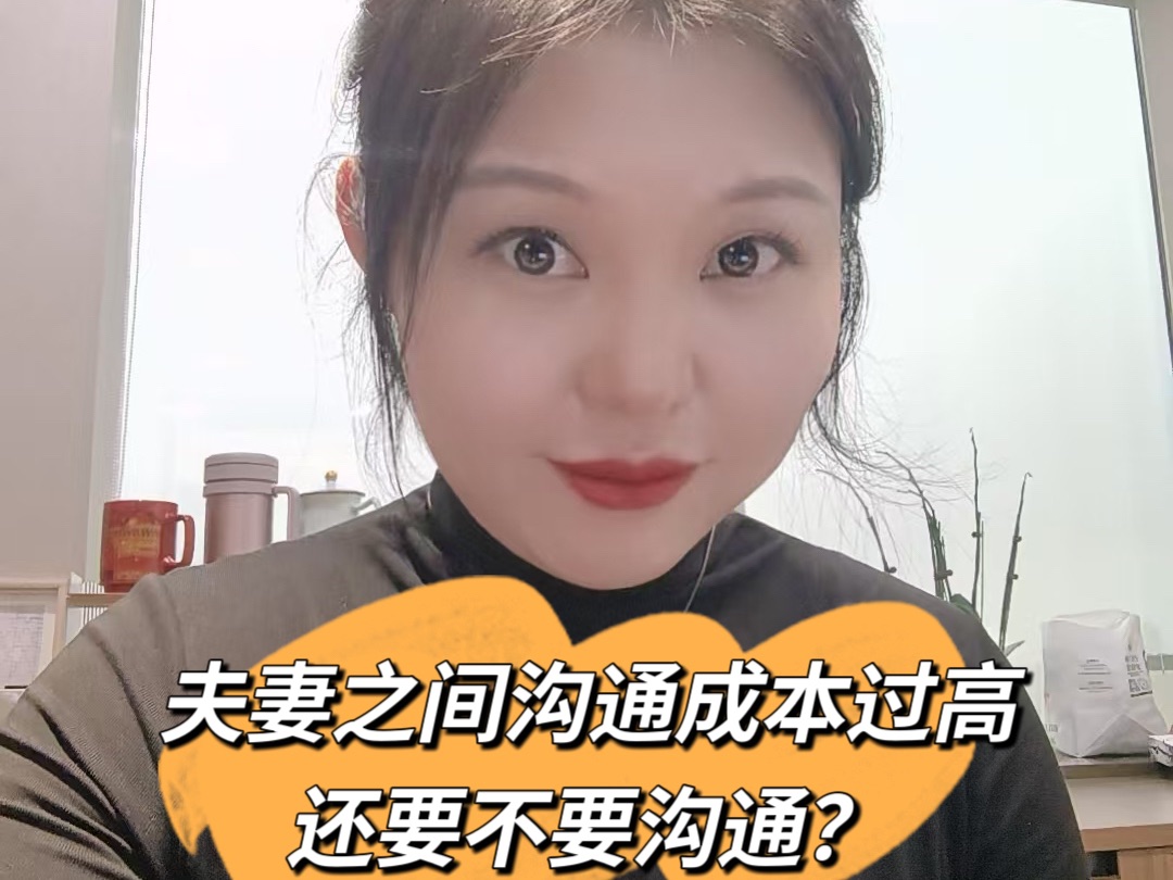 夫妻之间沟通成本过高还要不要沟通?哔哩哔哩bilibili