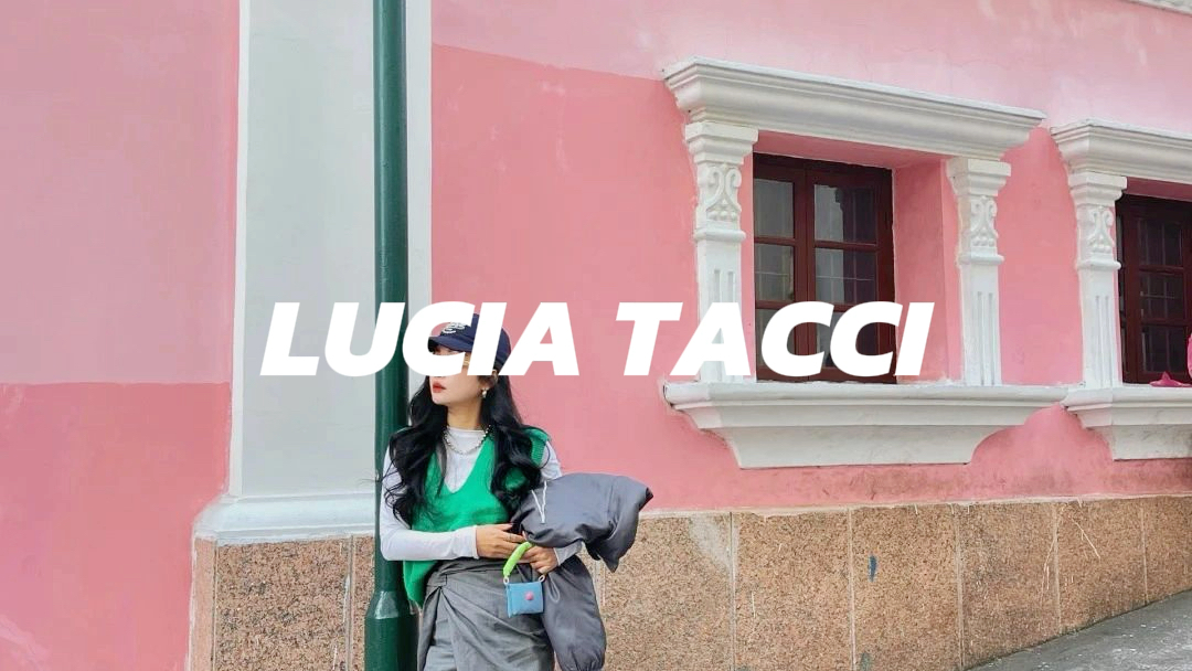 【luciatacci】第一支视频求三连!