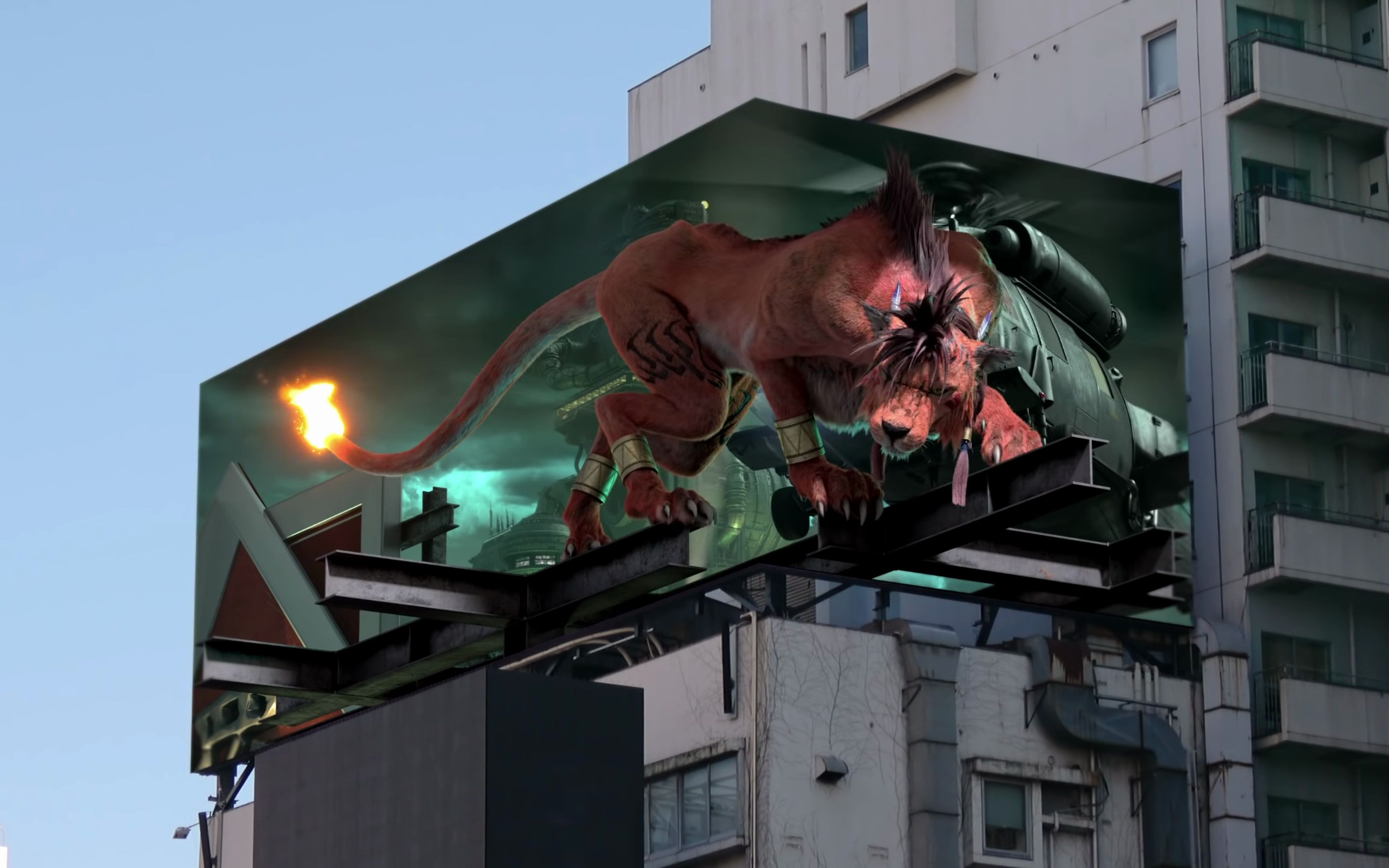 最终幻想vii重制版3d动画视觉震撼