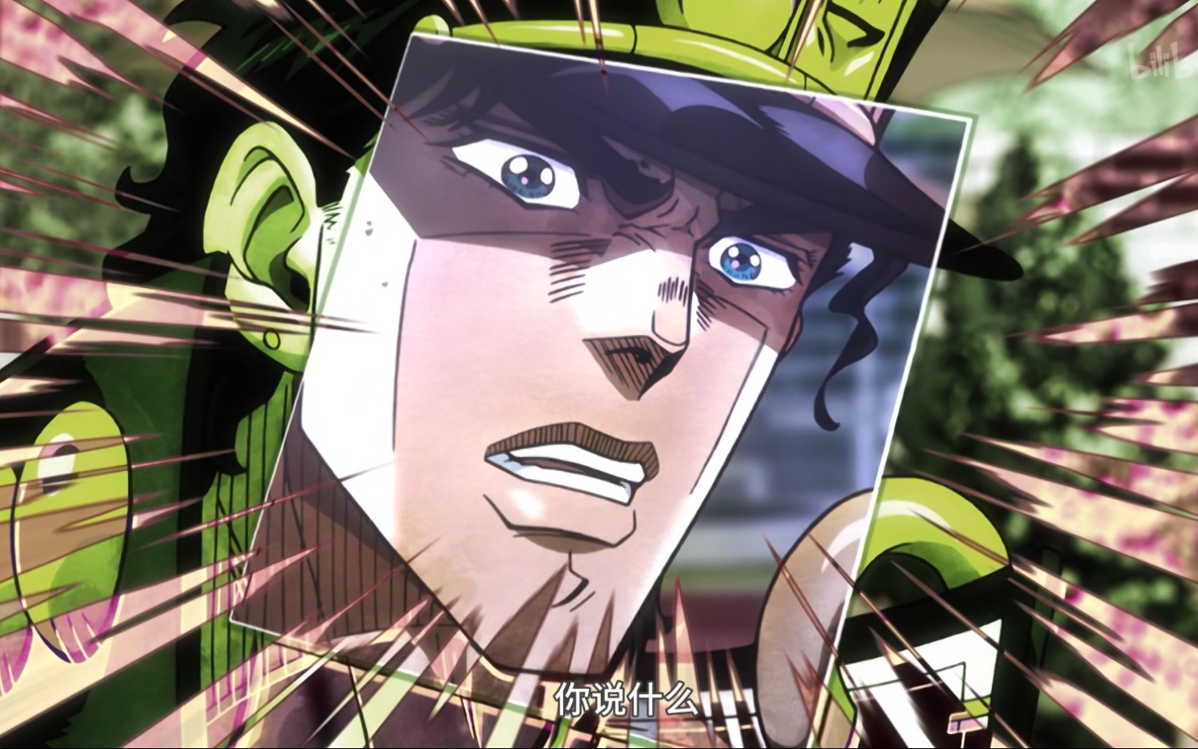 【jojo】乔瑟夫刮胡子系列1 老东西 你的替身逐渐有用啦!