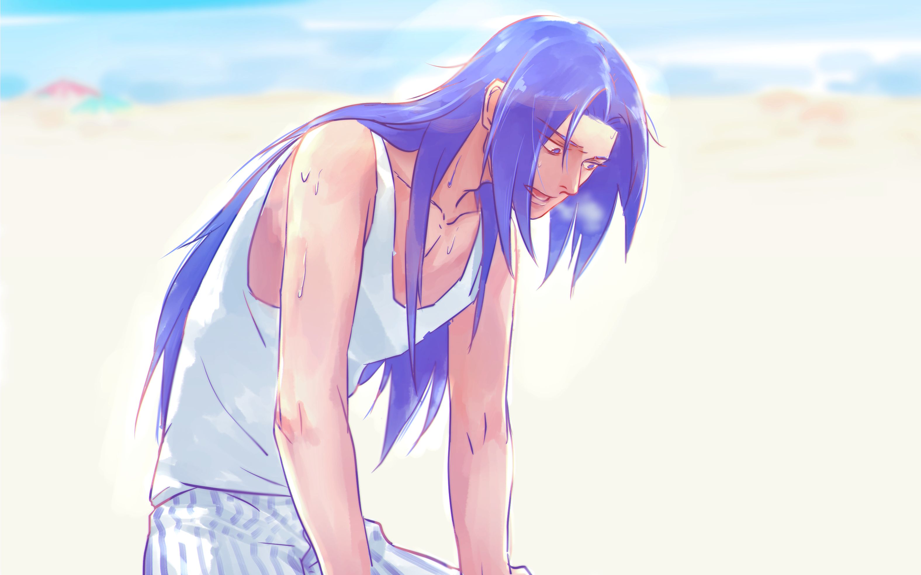 【王者荣耀手书】夏日序曲(兰陵王x橘右京 新换封面)