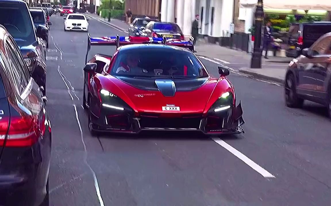 昨天谁心心念念的说#迈凯伦塞纳gtr 好看的,今天它来了