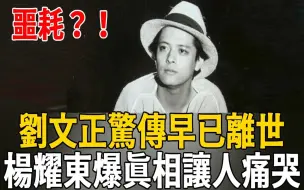 Download Video: 消失30年，刘文正惊传早已离世！罗大佑紧急致电问消息，杨耀东曝光真相让人痛哭！