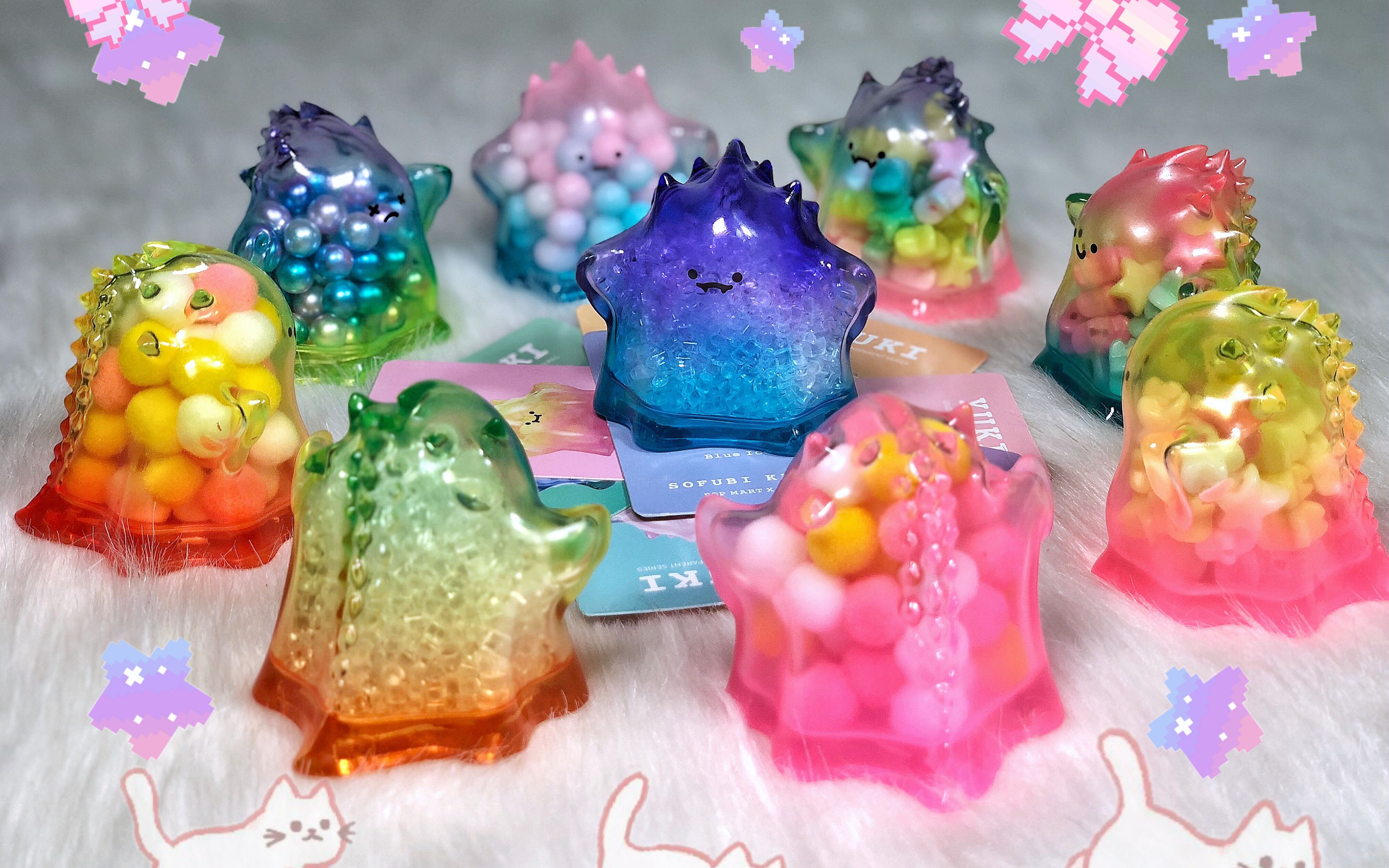 【popmark开箱】与男友yuki望京大怪兽盲盒端盒开箱