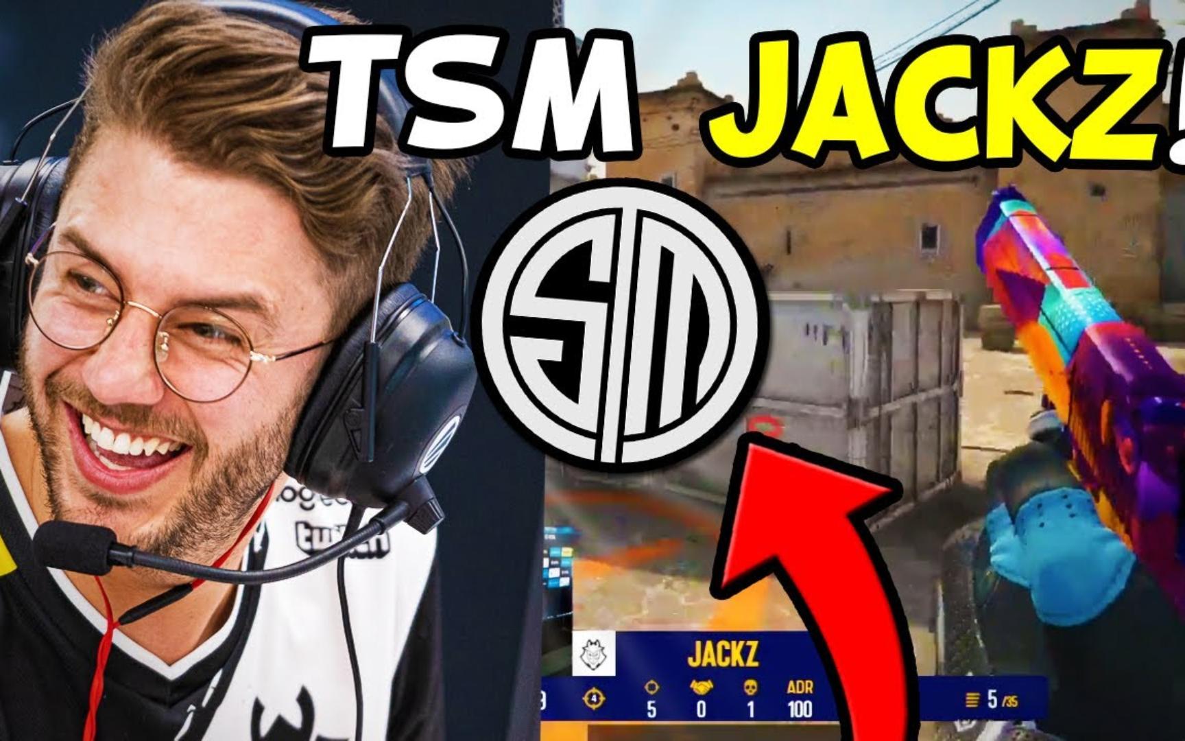 jackz加入tsm!csgo高光剪辑!