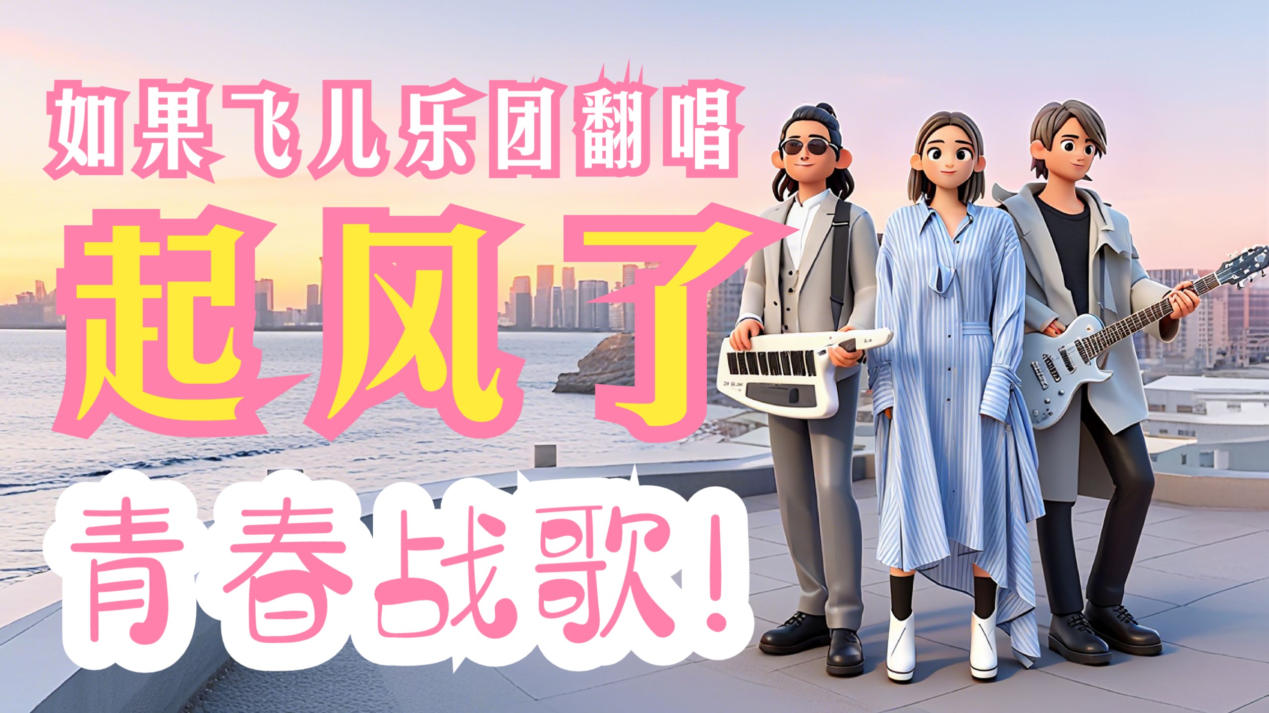 如果飞儿乐团唱《起风了》？不是微风是飓风！这才是我们的青春战歌！